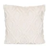 New Coussin jane 45x45 blanc Décoration Textile·Coussin, Housse De Coussin
