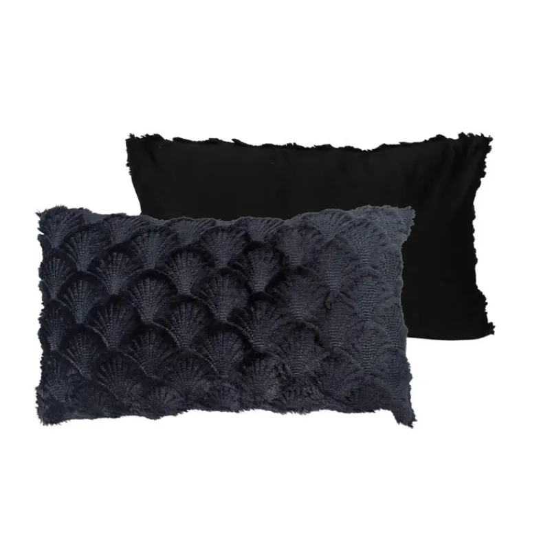 Hot Coussin kalya 30x50cm noir Décoration Textile·Coussin, Housse De Coussin