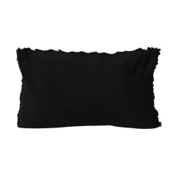 Hot Coussin kalya 30x50cm noir Décoration Textile·Coussin, Housse De Coussin