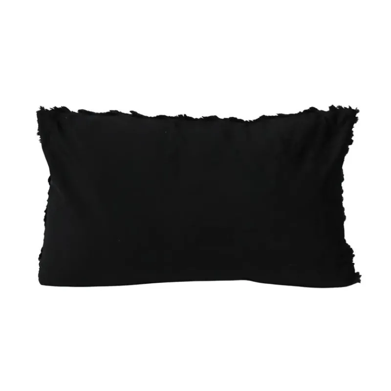 Hot Coussin kalya 30x50cm noir Décoration Textile·Coussin, Housse De Coussin