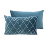 New Coussin moderna 40x40cm bleu Décoration Textile·Coussin, Housse De Coussin