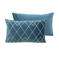 New Coussin moderna 40x40cm bleu Décoration Textile·Coussin, Housse De Coussin