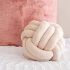 New Coussin noeud 40cm creme Décoration Textile·Coussin, Housse De Coussin