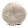 Coussin rond velvet beige d=40 Décoration Textile·Coussin, Housse De Coussin
