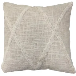 Sale Coussin tufte creme 40x40 Décoration Textile·Coussin, Housse De Coussin