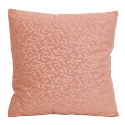 Coussin velours cotele feuilles Décoration Textile·Coussin, Housse De Coussin