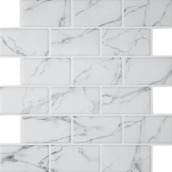 Outlet Credence adhesive marbre x 5 Revetement Sol, Mur