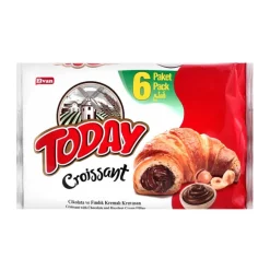 New Croissants fourres chocolat Epicerie Sucrée·Biscuit, Brioche