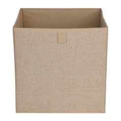 Cube de rangement jute Rangement Décoratif