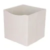 Online Cube rangement velours beige Rangement Décoratif