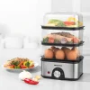 Hot Cuiseur vapeur 3 etages Cuisine|Petit Électroménager