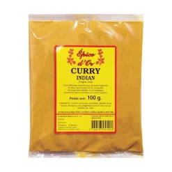 Sale Curry indien 100g Epicerie Salée·Condiment, Assaisonnement