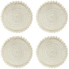 Online Dessous de verre rond naturel x4 Vaisselle, Art De La Table·Accessoires De Table