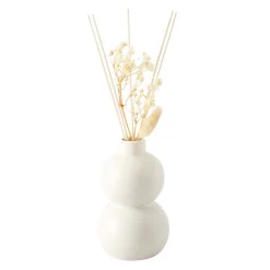 Online Diffuseur beige avec pampas Bougie, Senteur