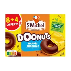 Clearance Donuts nappes 8+4 offerts 360g Epicerie Sucrée·Biscuit, Brioche