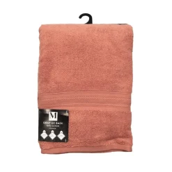 New Drap de bain 100x150cm rose Linge De Toilette, Plage·Serviette