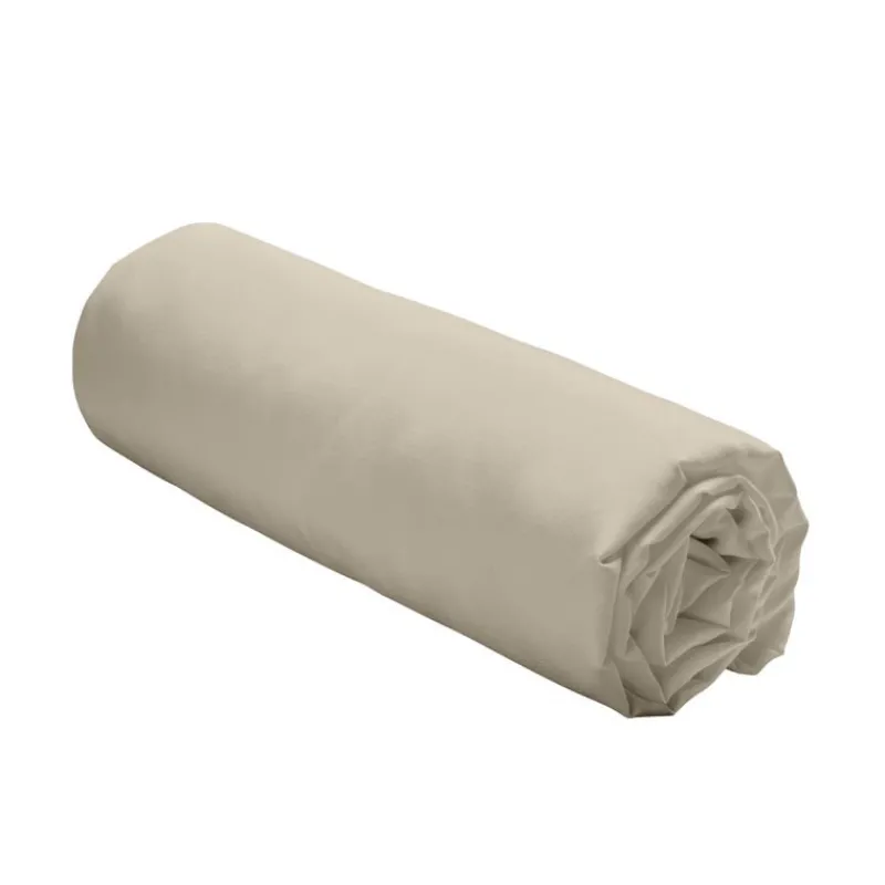 Outlet Drap housse 180x200 coton 57 fil Linge De Lit·Drap