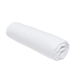 Best Drap housse 160x200 jersey blanc Linge De Lit·Drap