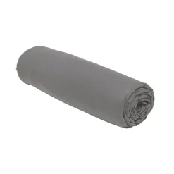 Hot Drap housse 160x200 jersey gris Linge De Lit·Drap