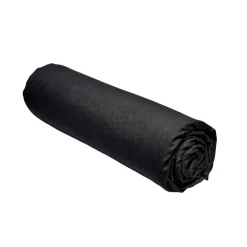 Online Drap housse 180x200 jersey noir Linge De Lit·Drap