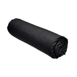 Sale Drap housse 90x190 jersey noir Linge De Lit·Drap
