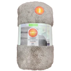 New Drap housse 160x200 teddy polair Linge De Lit·Drap
