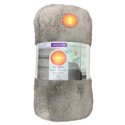 Drap housse 140x190 teddy polair Linge De Lit·Drap
