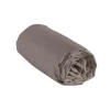 Outlet Drap housse 140x190 vison Linge De Lit·Drap