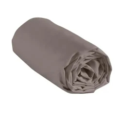 Outlet Drap housse 90x190 vison Linge De Lit·Drap