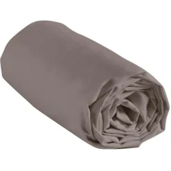 Outlet Drap housse 160x200 vison homeco Linge De Lit·Drap