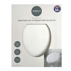 New Edv abattant wc blanc Accessoire Wc