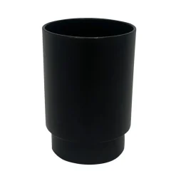 New Edv gobelet noir mat Accessoire Salle De Bain