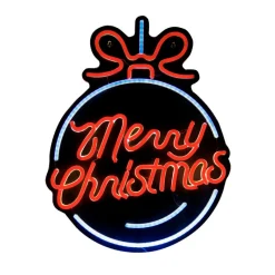 Online Enseigne lum boule et merry chri Décoration Lumineuse