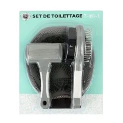 Sale Ensemble brossage animaux x3 Hygiene, Soin