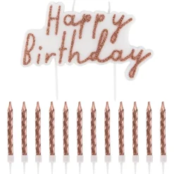 New Ensemble de bougies happy birth Décoration Et Cotillons|Vaisselle, Déco Festive·Décoration Et Cotillons