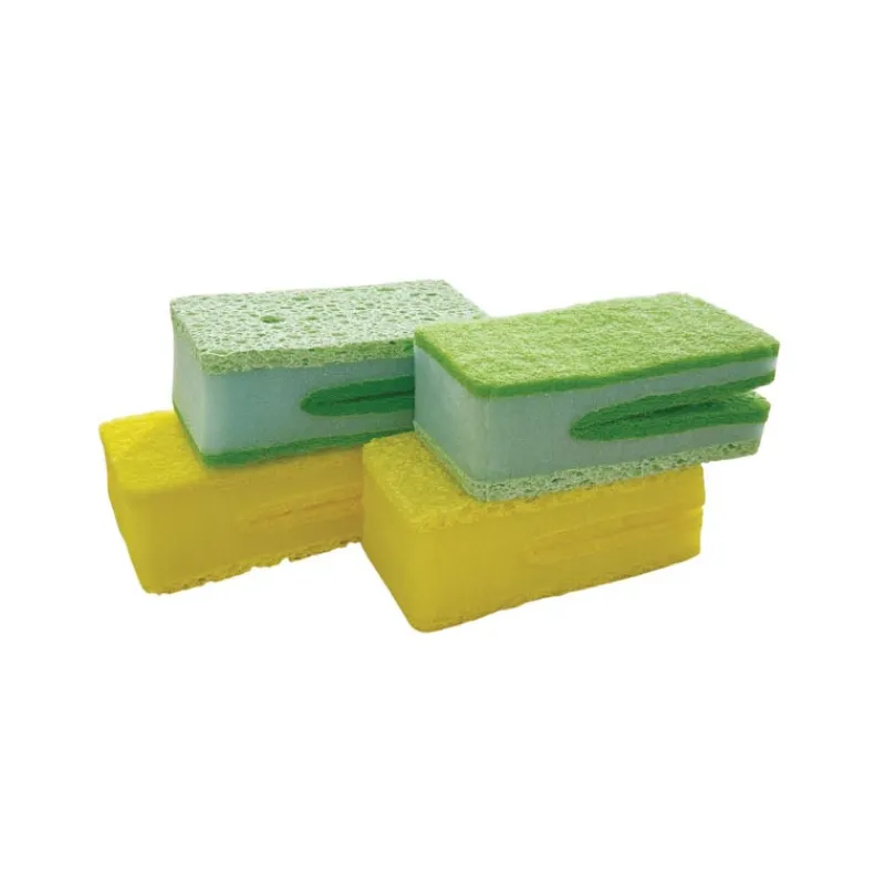 Sale Eponge pince 3en1 x4 Vaisselle
