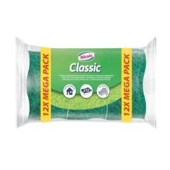 Sale Eponges grattantes verte x12 Vaisselle
