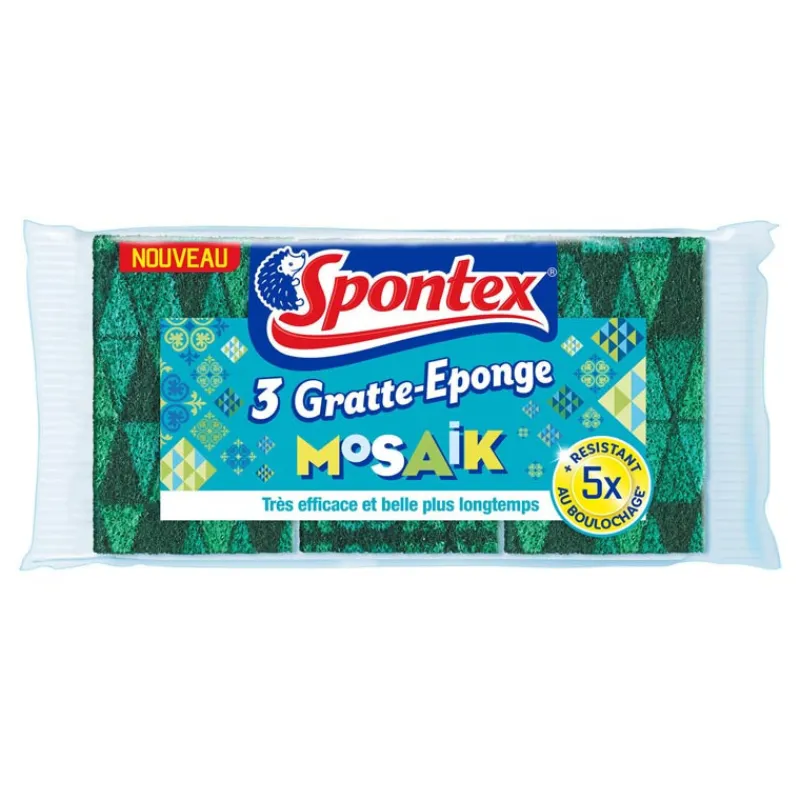Online Eponges x3 mozaik Vaisselle
