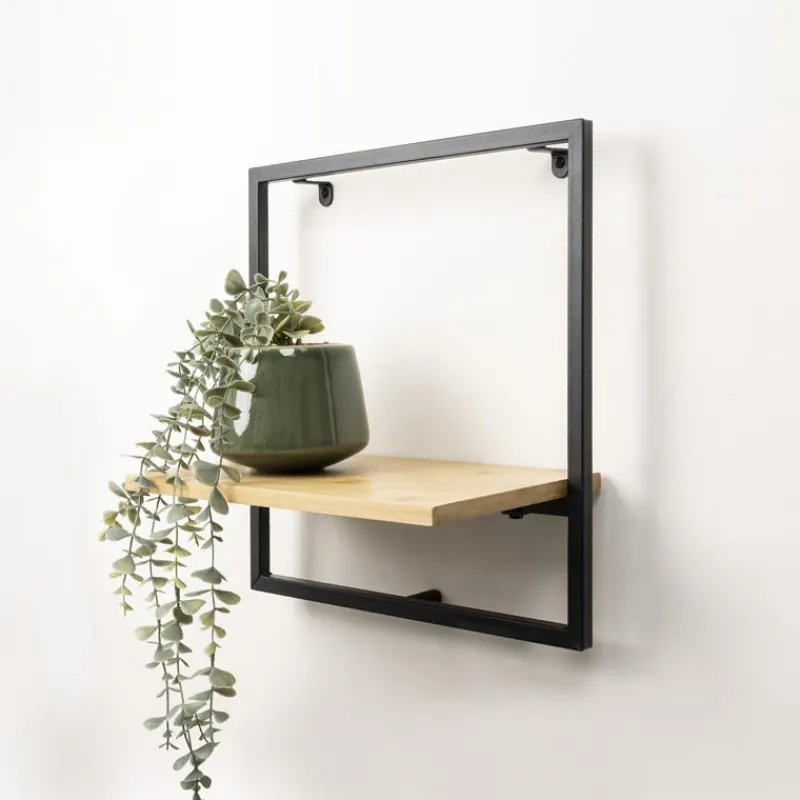 New Etagere bambou metal Etagère