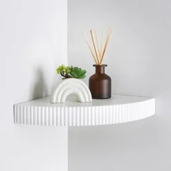 Hot Etagere d angle blanc Etagère