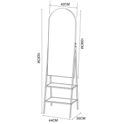 New Etagere miroir Chambre
