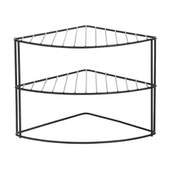 New Etagere placard angle 3niv noir Ustensiles, Accessoire De Cuisine