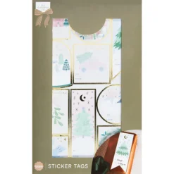 Clearance Etiquette cadeau de noel x100 Emballage Cadeau