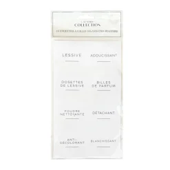 Clearance Etiquettes a coller buanderie Rangement