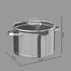 Sale Faitout 24cm inox resilience Casserole, Poêle