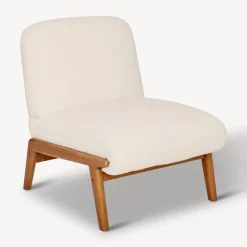 New Fauteuil bouclette liora Salon|Cuisine, Salle À Manger