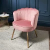 Discount Fauteuil coquille blush Salon|Cuisine, Salle À Manger