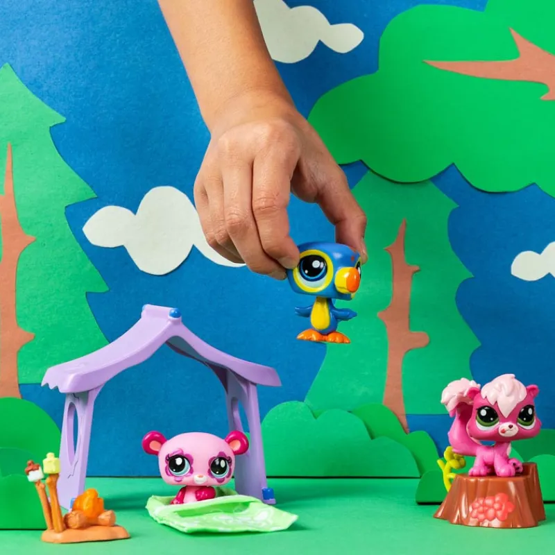 Hot Figurines lps ferme 5 animaux et Enfant Figurine, Personnage|Figurine, Personnage