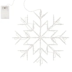 Flocon lum int Décoration Lumineuse