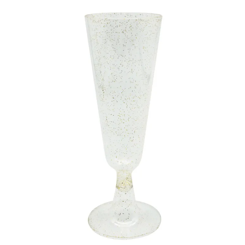 Sale Flute a champagne avec pailettes Vaisselle Jetable